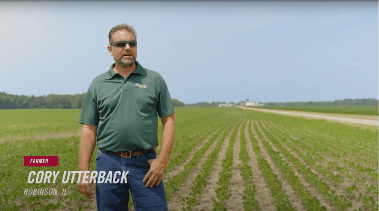Cory Utterback in a field featured video thumbnail